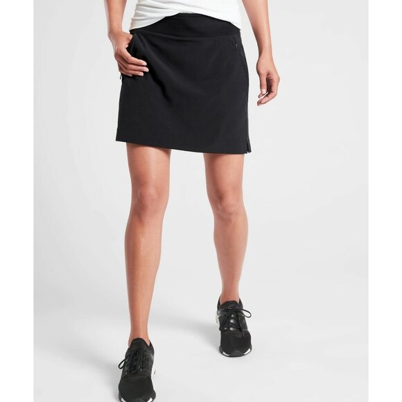 Athleta Pants - Athleta SoHo Skort Black Size 12